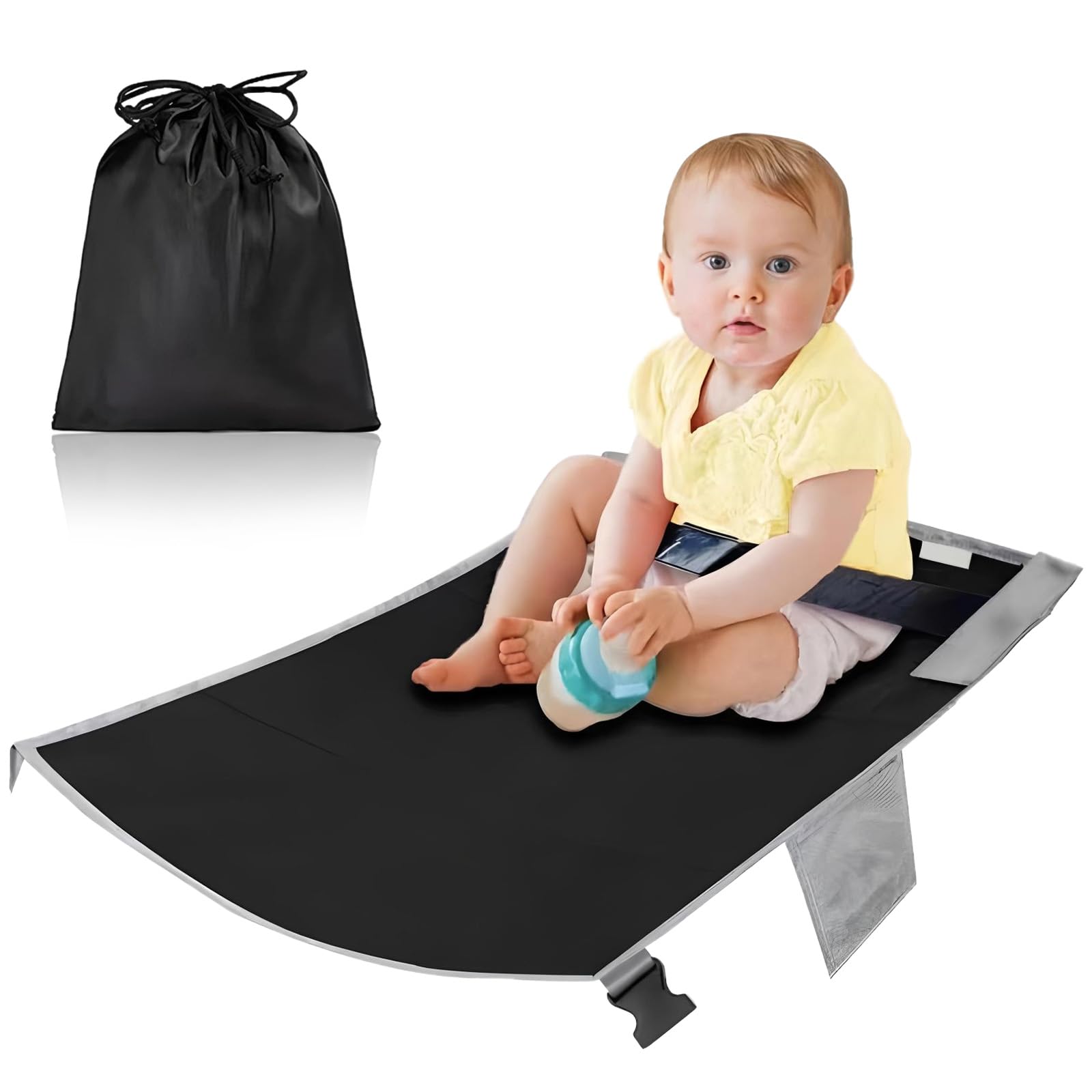 Letto Per Bambini In Aereo,Poggiapiedi Per Aereo,79x44 Cm Poggiapiedi Per Aeroplano,Leggero E Pieghevole,Viaggio Portatile Cose Essenziali,Bambini In Aereo Per Riposare Le Gambe E Sdraiarsi