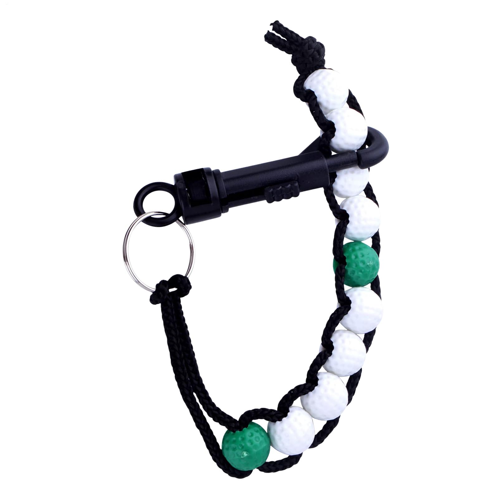 Contador De Golpe De Golf Cuentas Pulseras Oro Ligero Duraderas Accesorios