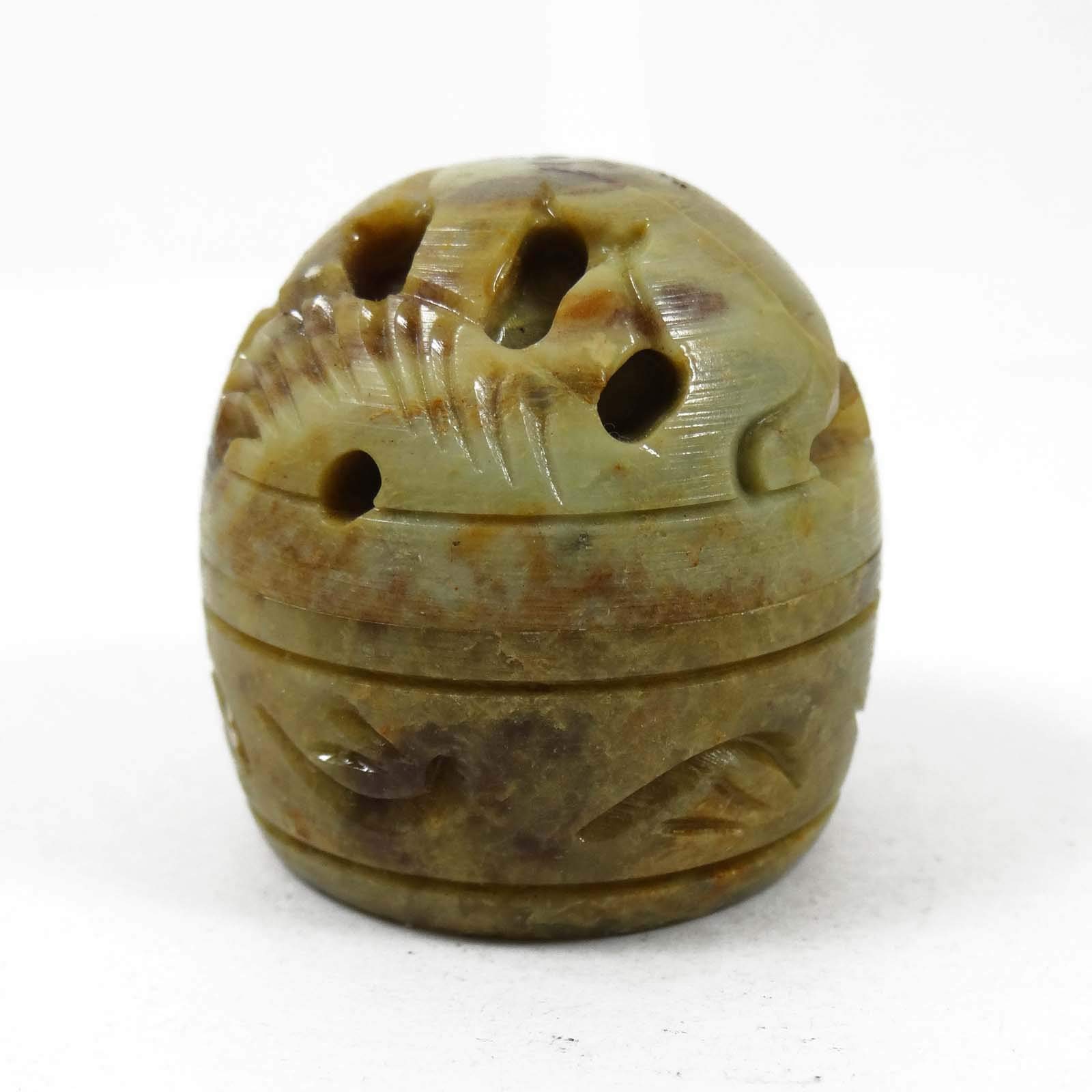 Natural Solid Perfume Body Musk Stone Jar - 8 gm (Jasmine) - 3