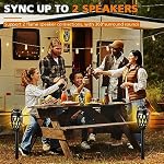 Gifts for Men, 2025 New Flame Outdoor Bluetooth Speaker with LED Torch, Cool Birthday Gift for Him, Dad, Boyfriend, for Patio, Garden, Camping (1)