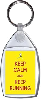 Keep Calm and Keep Running - Keyring