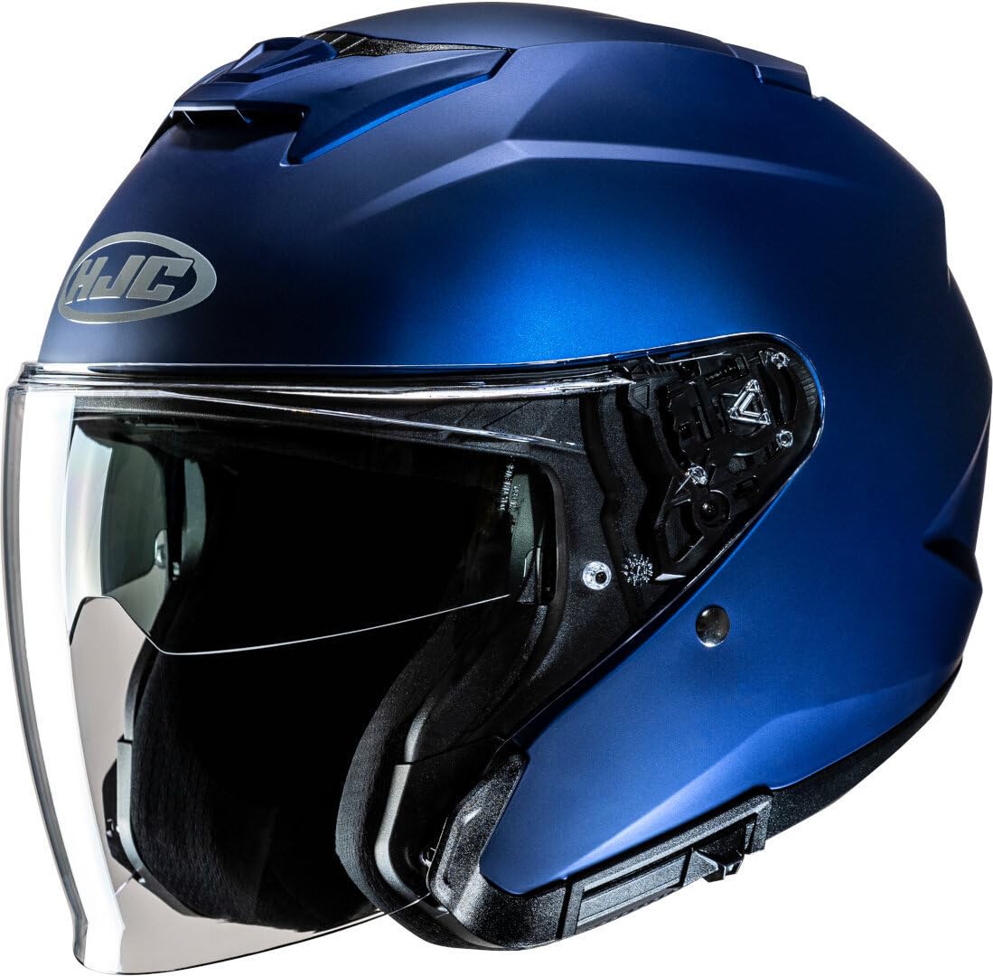 HJC, Casco Moto Jet i31 UNI Semi Flat Metallic Blue, M