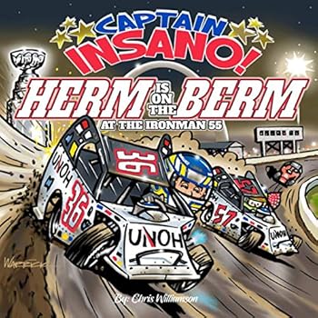 Paperback Herm is on the Berm at the IronMan55 Book