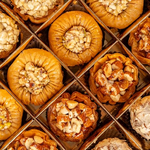 Image of Bharat Baklava Assorted Gift Box 350g | Cashew & Almond Tart, Simsimia, Finger Baklava | Premium Festive Sweets for Any Occasion