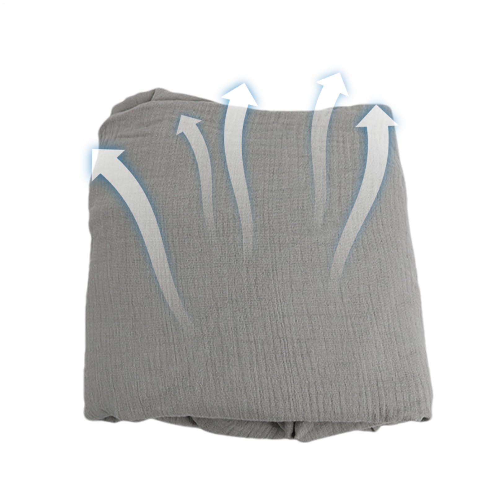 Drap housse bébé en gaze de coton bio pour lit à barreaux bohème