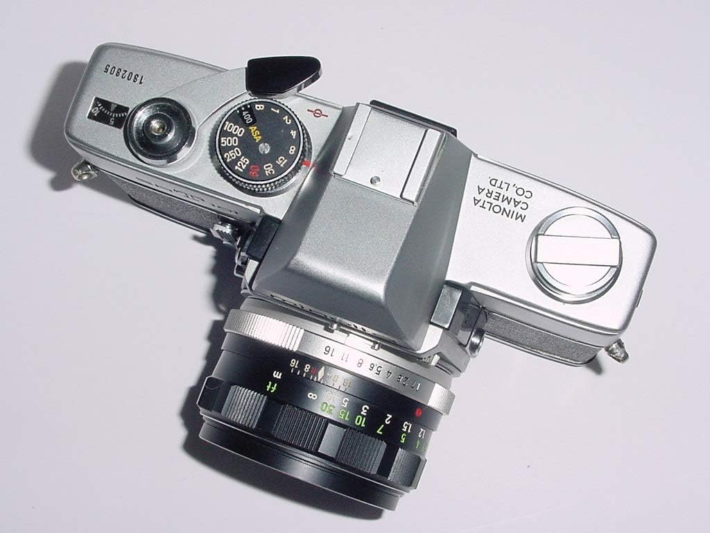 Minolta SRT-101/ SRT-100 35mm SLR Film Camera w/ 50mm Manual Focus Lens (Renewed)