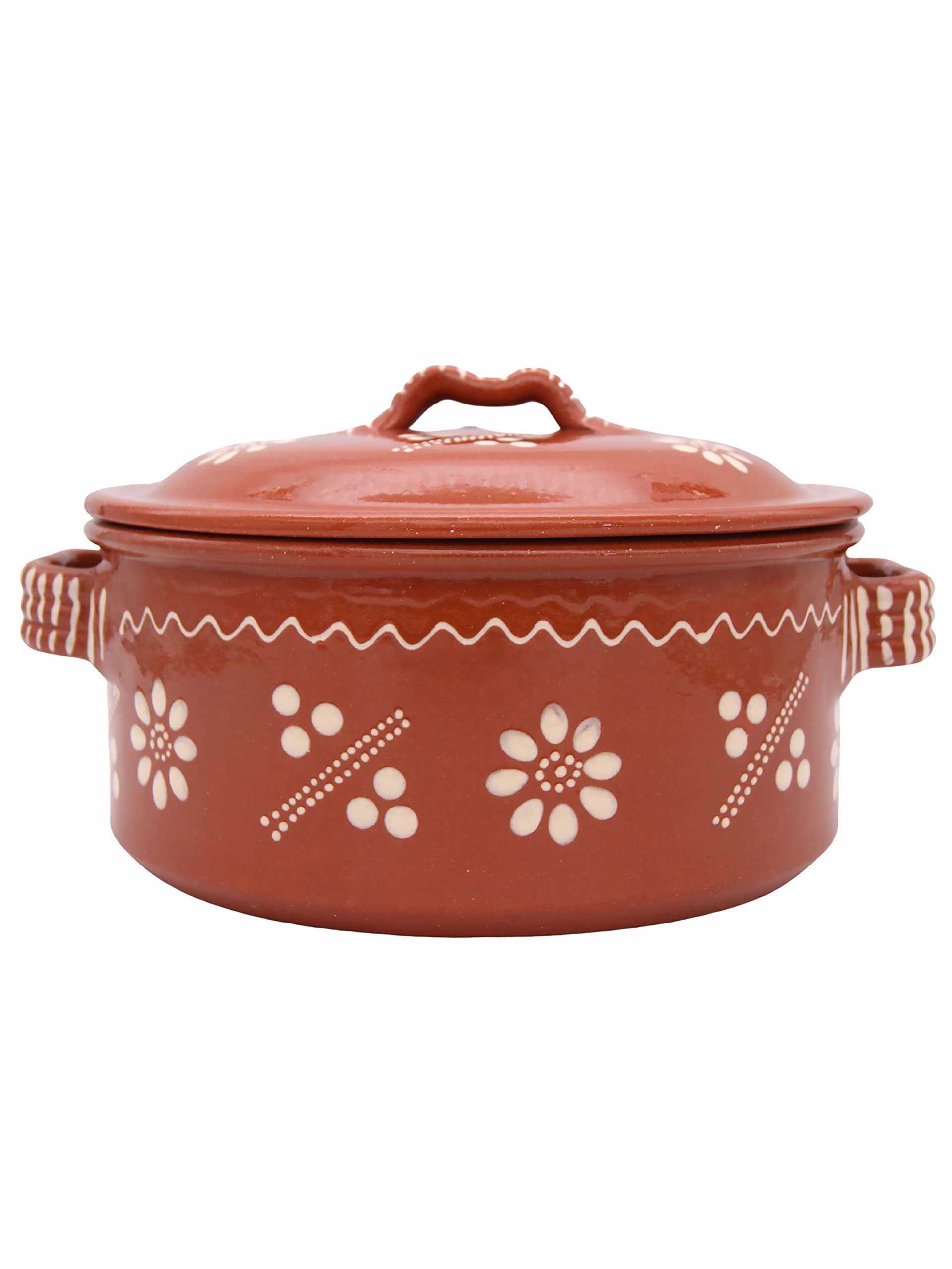 Portuguese Glazed Clay Pot