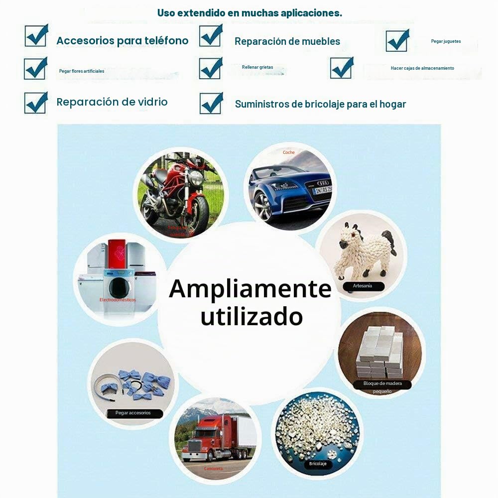 Pegamento para eliminar abolladuras sin pintura, 10 barras de pegamento de fusión en caliente para reparación de carrocerías de coche kit de herramientas (11 x 270 mm)