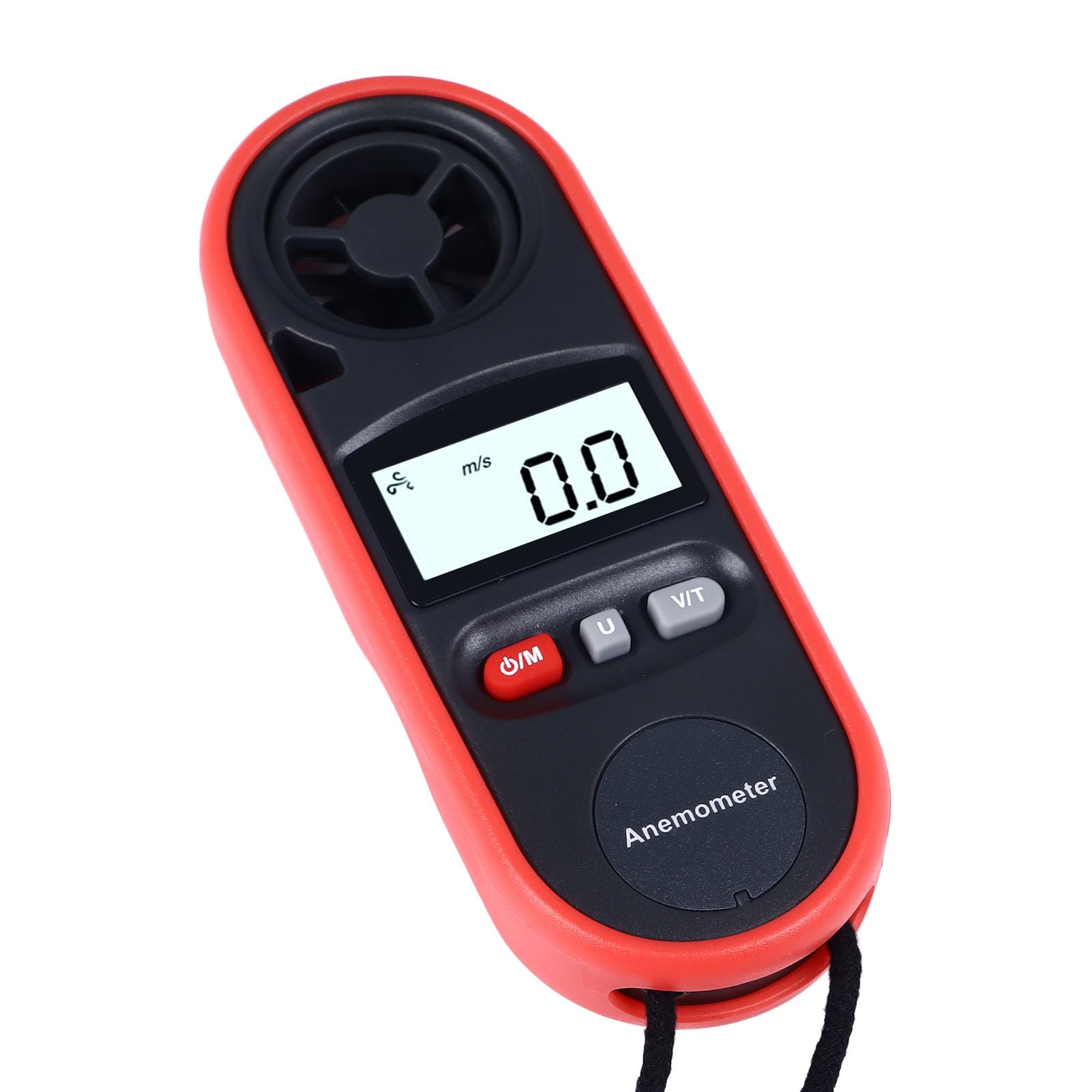 Anémomètre Numérique Portatif WT816A, Compteur de Vitesse du Vent, Testeur de Débit D'air pour Drones de Tir HVAC