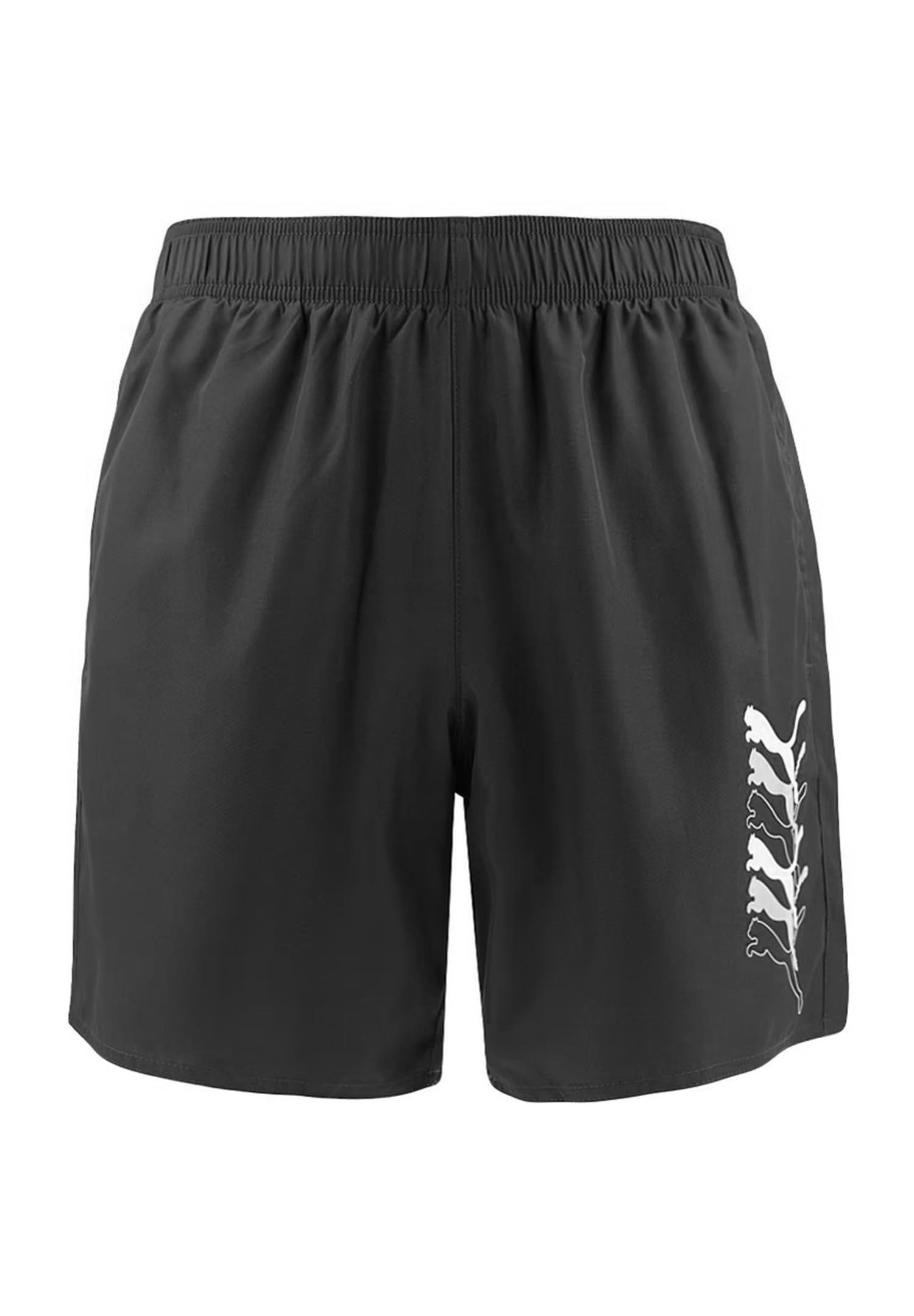 Puma Men's Black Swim Cats Mid Shorts 1P, S