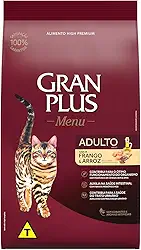 Granplus Ração Para Gato Adulto Gran Plus Frango E Arroz 3Kg