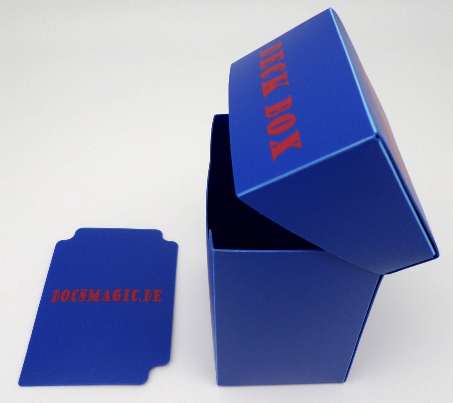 Deck Box Mix-Black, White, Blue, Yellow - 4 Count-PKM-YGO MTG