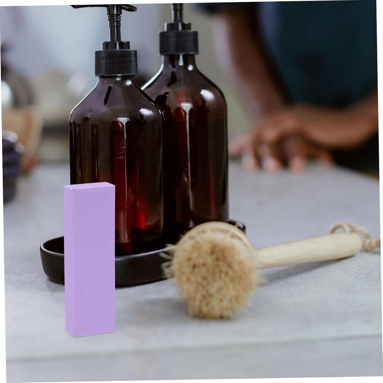 CALLARON Erase Stubborn Limescale Sinks Tiles Cleaning Block Soft Rubber for Kitchen Bathroom