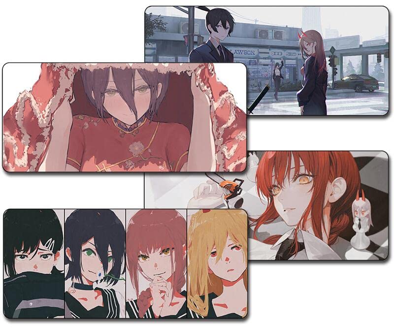 Amazon.co.jp: MIOO チェンソーマン マウスパッド 周辺機器 オフィス用