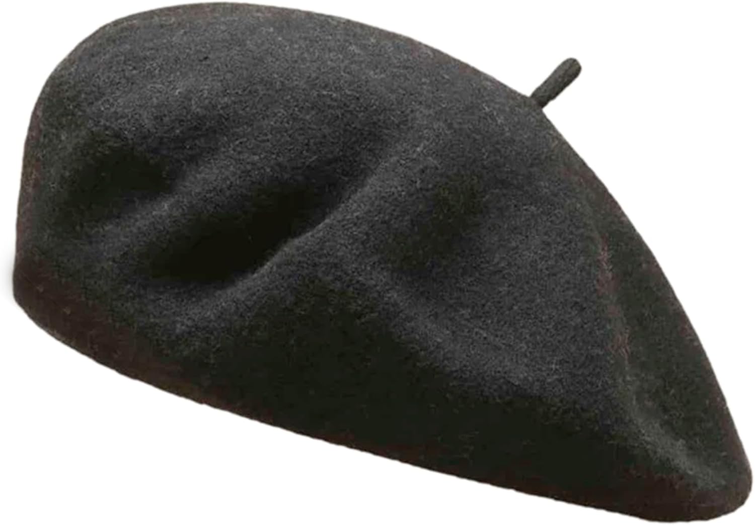 IZUS Toddler French Berets Wool-Blend Artist-Beanie-Cap Solid-Warm Painter-Hat 4-8T for Unsex-Babies Fancy Party/Mime Acc