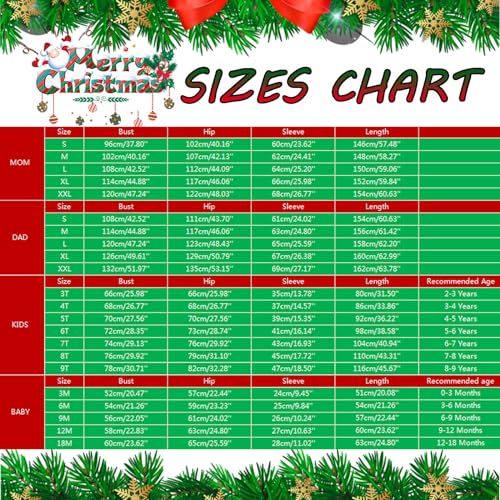 Family Christmas Pjs Matching Sets Long Sleeve Snowflake Print Onesie Jammies Sleepwear Casual Jumpsuit with Pockets3