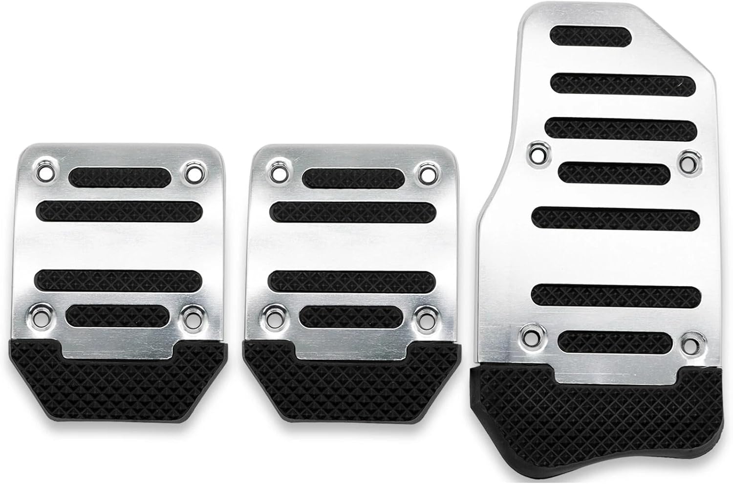 Universal Car Brake Foot Pedal Manual Clutch Pad Accelerator Cover Kit
