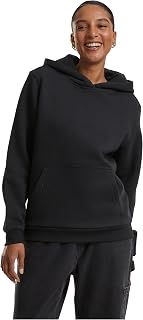 Urban Classics Ladies Fluffy Hoody Women's Hoodie Black Basics 4XL Black