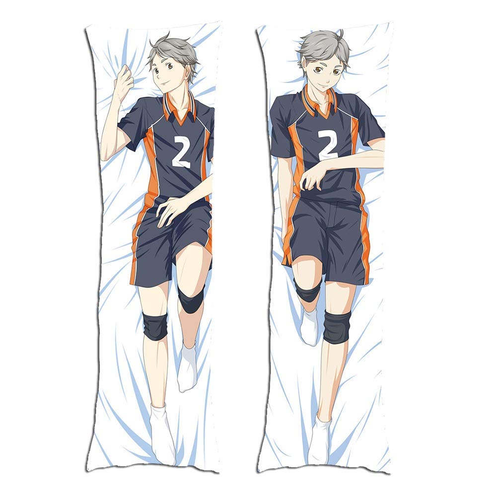 Promini Haikyuu Koshi Sugawara Pillowcases Cool Double Sided Anime