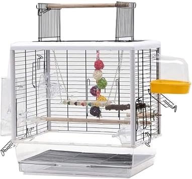 Indoor Bird Cage Bird Cage Large Metal Birdcages Open Top Standing Carriers Parrots Pet Products Flight for Garden Decorative Aviary