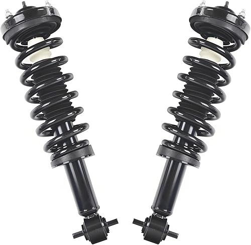 Miniatura 2 de Detroit Axle - Kit de suspensión de 12 piezas para Ford F-150 2015 2016 2017, 2 puntales listos, 2 amortiguadores traseros, 2 brazos de control