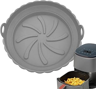 シリコーン エアフライヤー バスケット ライナー - 高耐熱 キッチン ベーキングポット - 食品用 シリコーン ポット エアフライヤー用,揚げ物用 盛り付け用 調理用 ヘルシーミールズ向け
