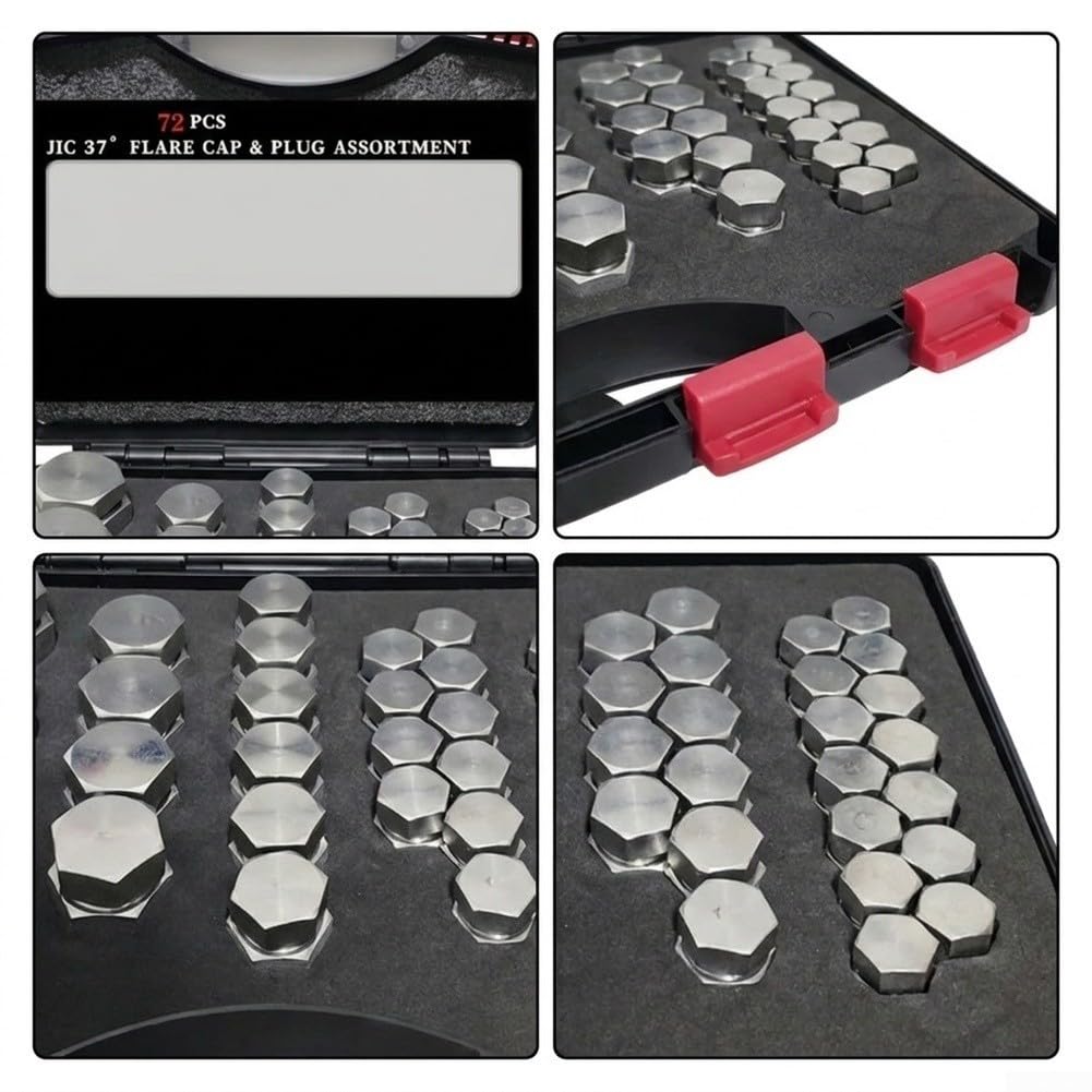 Juego de tapones hidráulicos para estructura, de 4 a -16 (ORFS72)