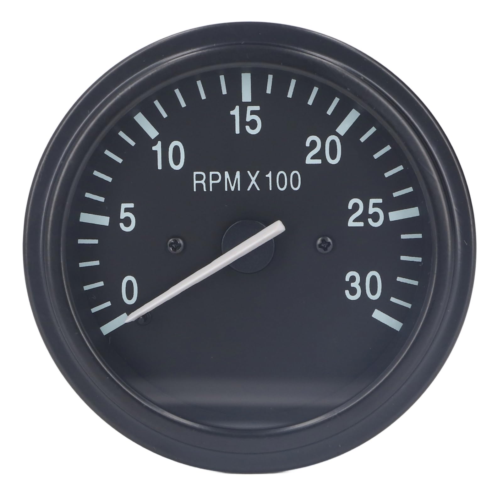 FTVOGUE Indicador de Presión de Aceite del Tacómetro del Motor 10 a 32 VCC 0 a 3000 RPM 100 a 199 T para Monitoreo del Motor del Generador y Reemplazo de Equipos