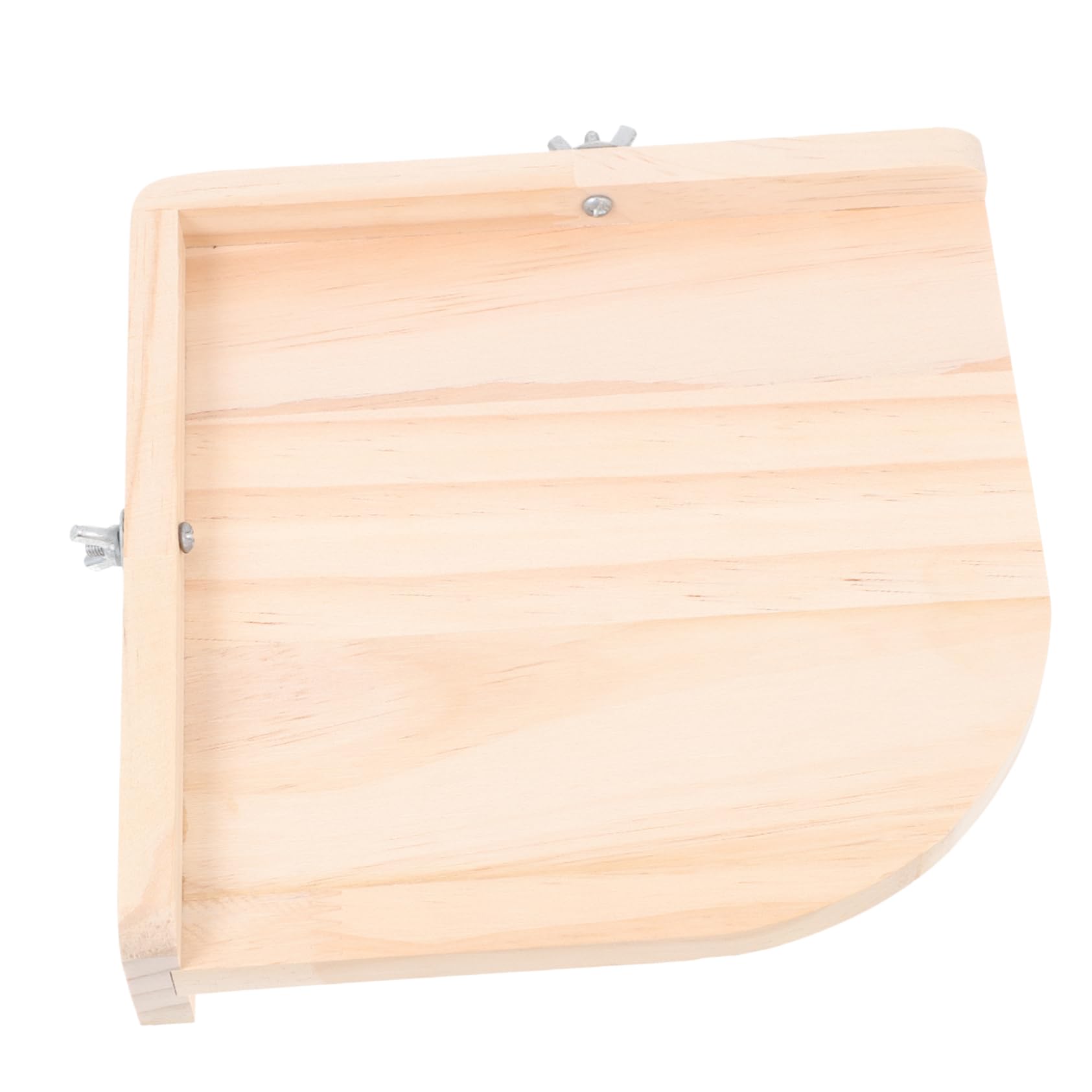 INOOMP Pet Toy for Guinea Pigs Wooden Chinchilla Cage Perch Easy to Assemble Jumping Platform