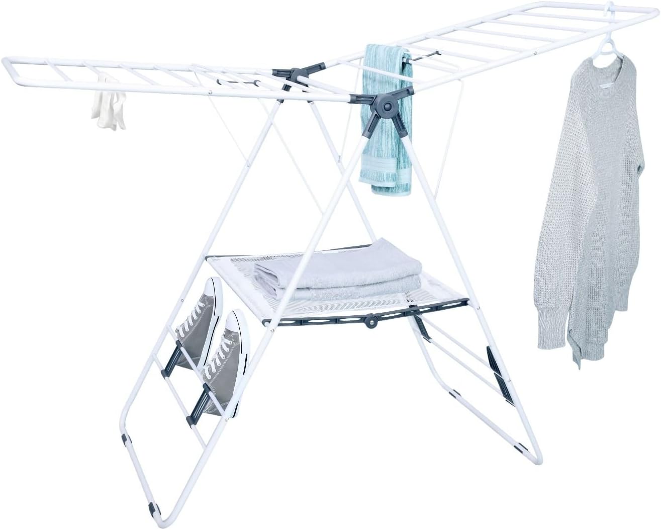 Tidy Living - Deluxe Drying Rack - Laundry Clothes Hanger