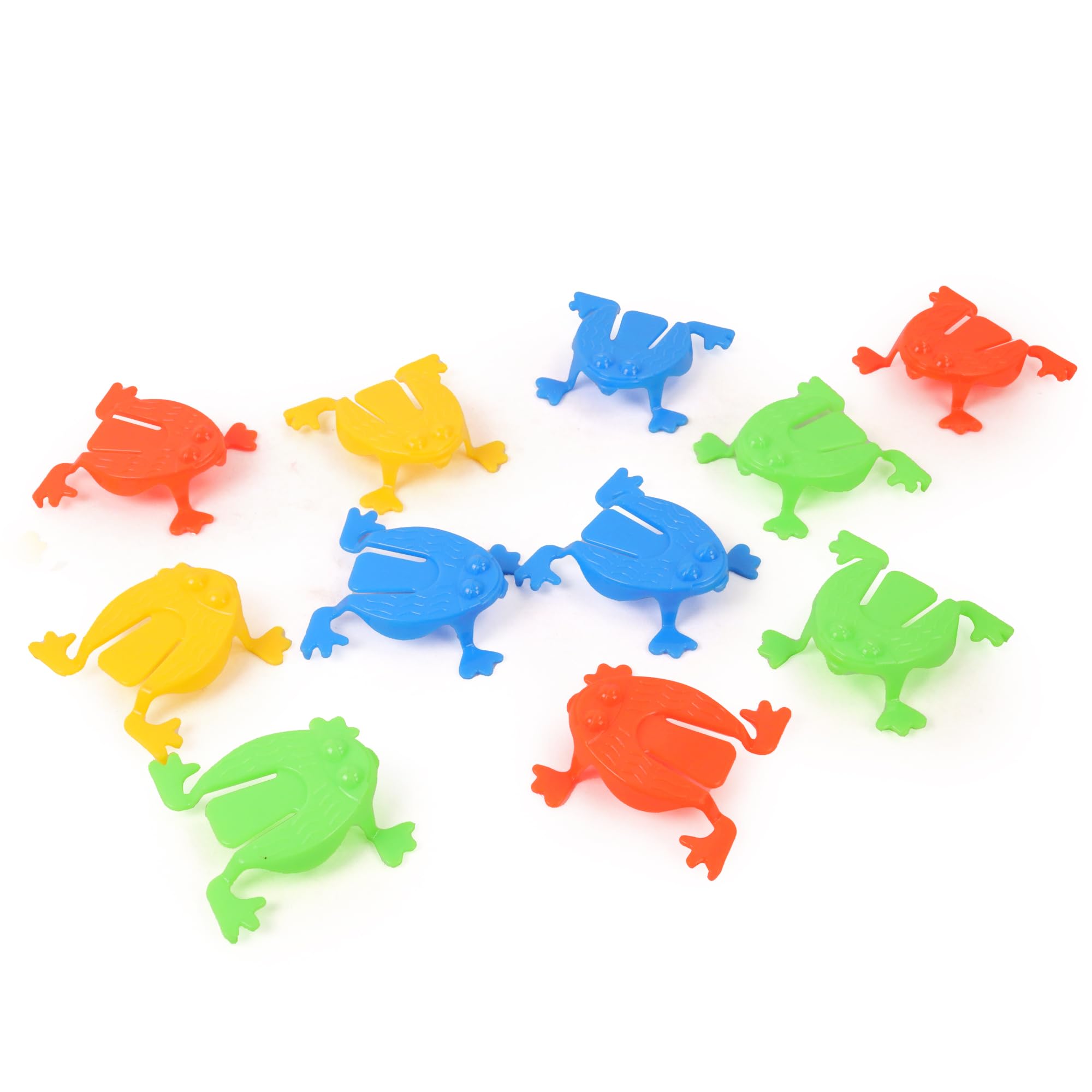 Lot De 5 Grenouilles Sauteuses à Remonter - Jouets Mécaniques Métal Pour Chat Et Chien