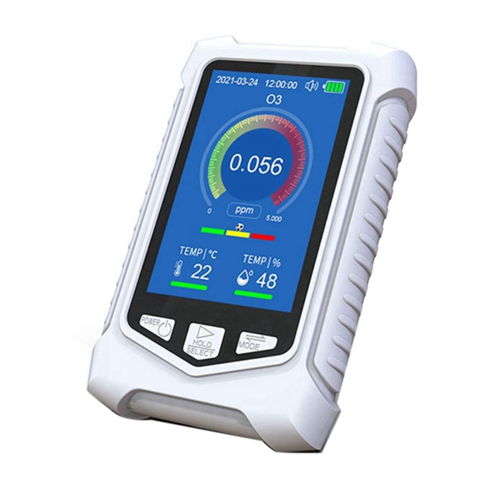 Gas Detector, Portable Ozone Analyzer Multifunctional Intelligent O3 Meter Gas Detector