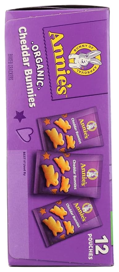 Galletas Cheddar Bunnies Orgánicas Annie's, Pack 12 Unidades, 12 oz miniatura 3