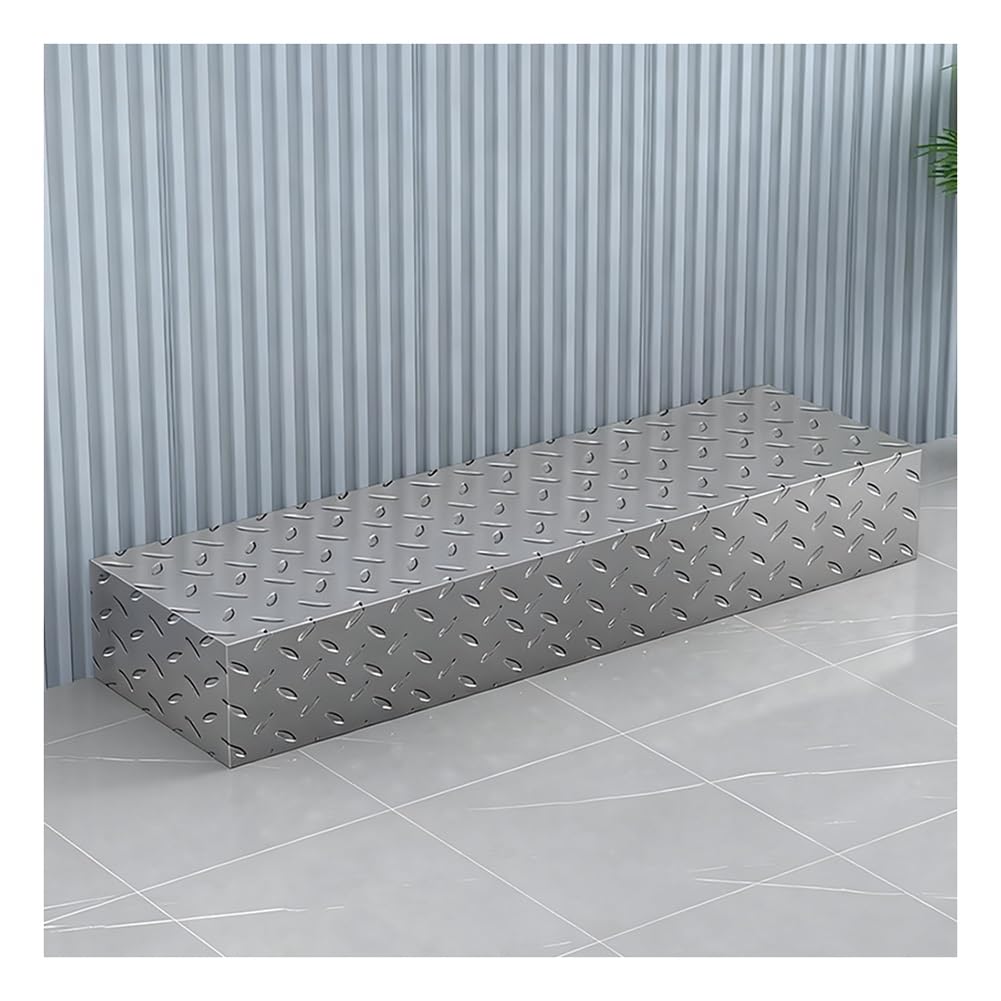 Bastidores de almacenamiento de acero inoxidable resistentes para carga, taburetes de escalera al aire libre, taburetes de escalón, soporte de equipo de cocina, duradero y versátil, uso doméstico y