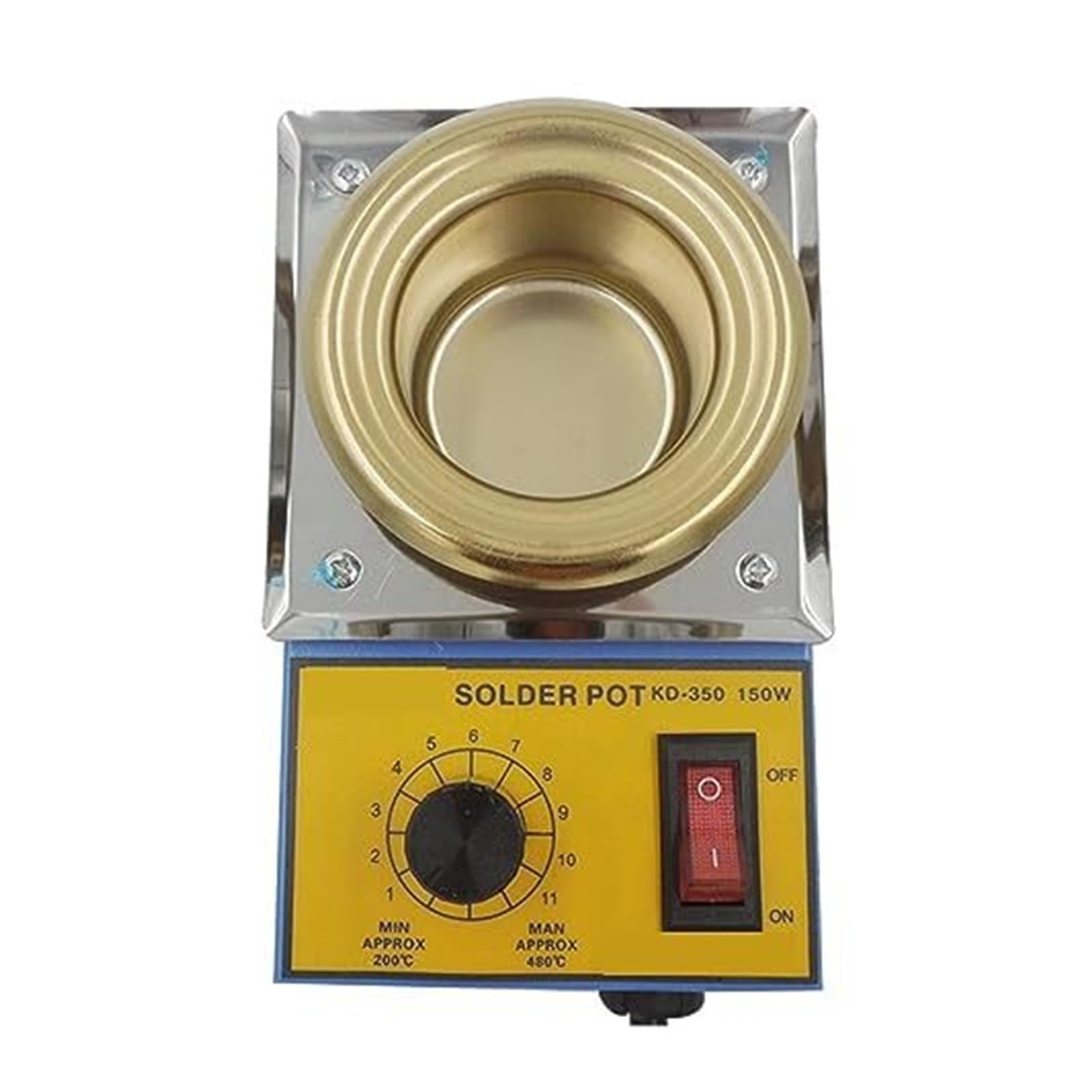 Tygiel lutowniczy, piec do topienia cyny o regulowanej temperaturze 150 W i 300 spawania lutowania (300 W)(250W)