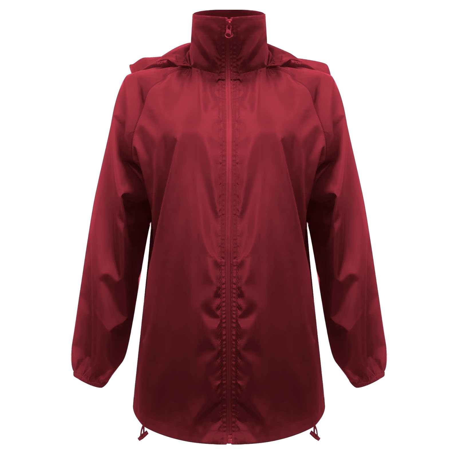 Impermeabile Da Donna Giacca Antipioggia Leggera A Con Cappuccio Per Esterni Giubbotti Impermeabili Trasparente Giubbino Antivento Pioggia Anti Womens Rain Jacket Moto Completo Vento