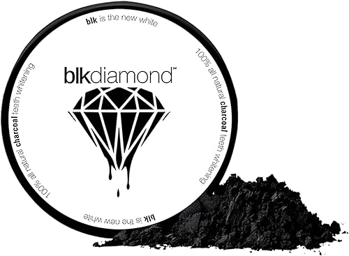 Polvo blanqueador de dientes de coco natural de carbón activado premium, seguro para el esmalte para obtener una sonrisa más blanca y brillante,