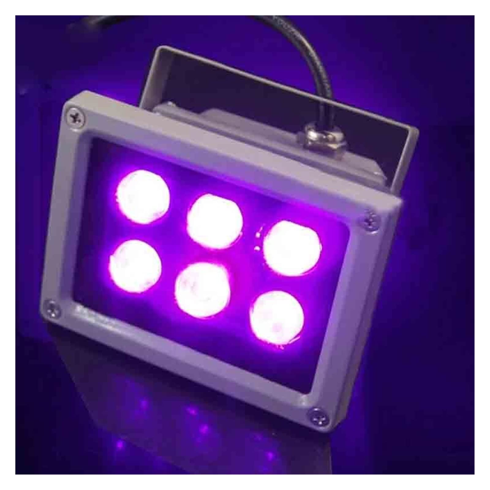 Lampada in resina UV, 30W LED UV Gel Lampada di polimerizzazione Angolo del fascio Luce ultravioletta 395nm Macchina da stampa a olio Cura Vetro Inchiostro Vernice Serigrafia Stampante 3D(395nm)