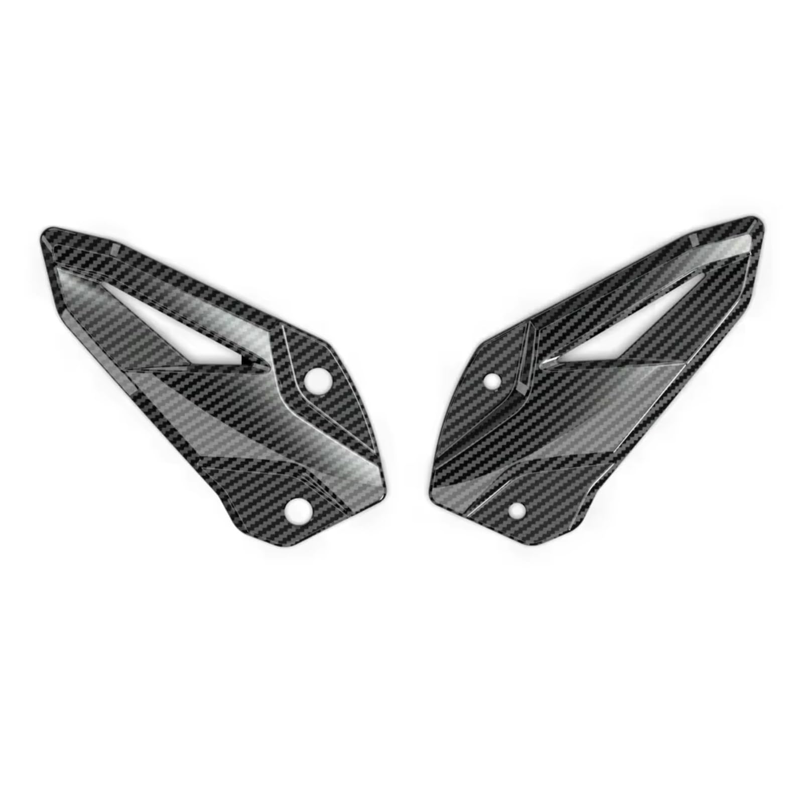 Compatibile Con Per ZX-4RR 2023-2024 Moto Smerigliato Rilievo Del Carro Armato Decalcomania Trazione Grip Accessori Universali Antiscivolo Serbatoio(Carbon look)