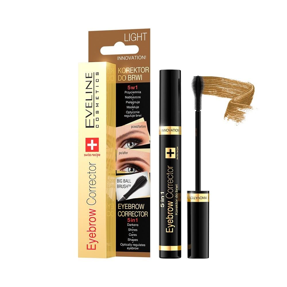 Eveline Eyebrow Corrector Light Brown 9 Ml : 911121