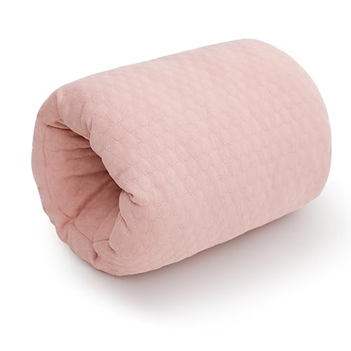 Miniatura 9 de KAKIBLIN Almohada de brazo de lactancia, almohada de lactancia materna para mamá, portátil y lavable, almohada ergonómica para lactancia (nube