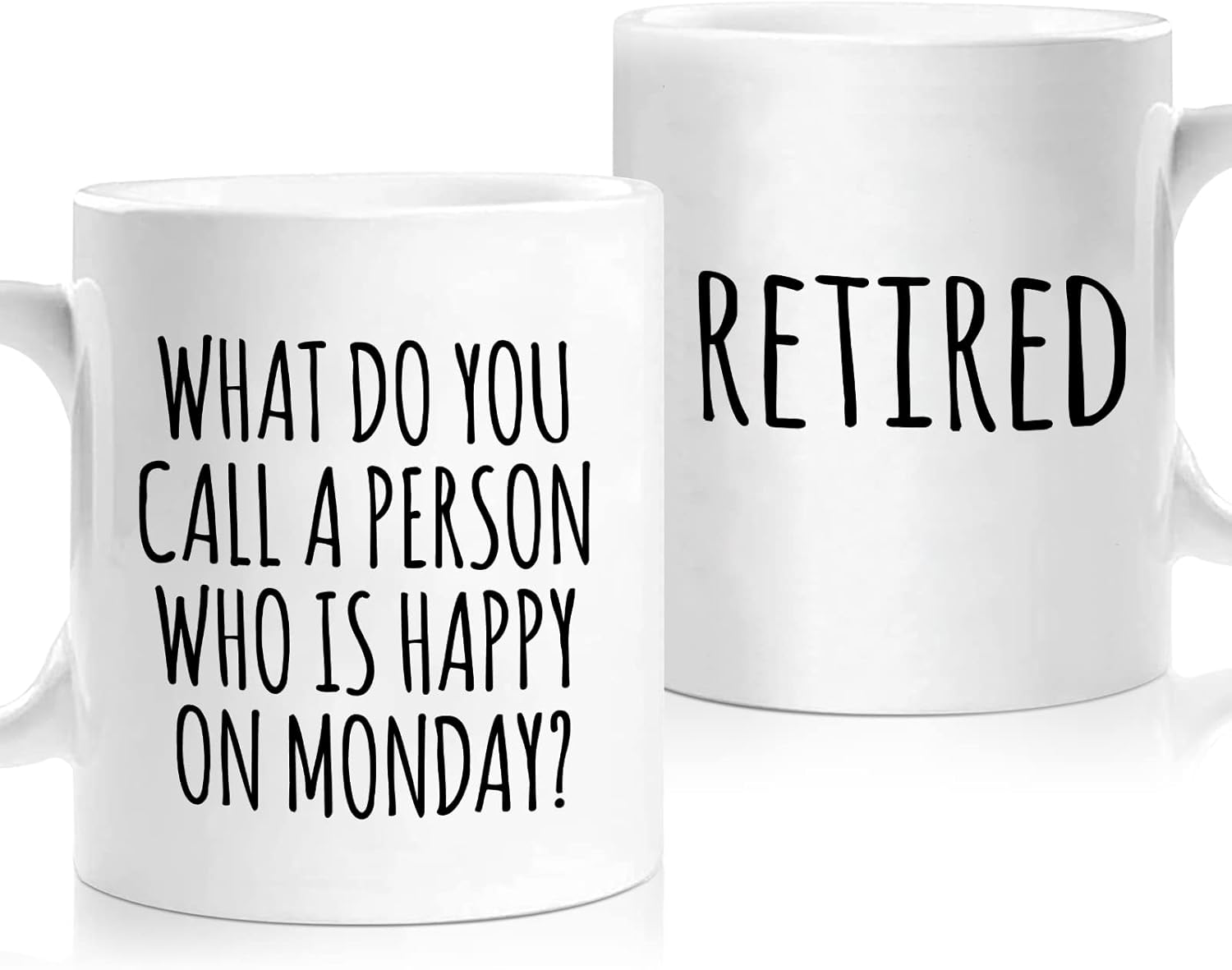 Shqiueos Funny Retirement Gifts for Women Men, Happy