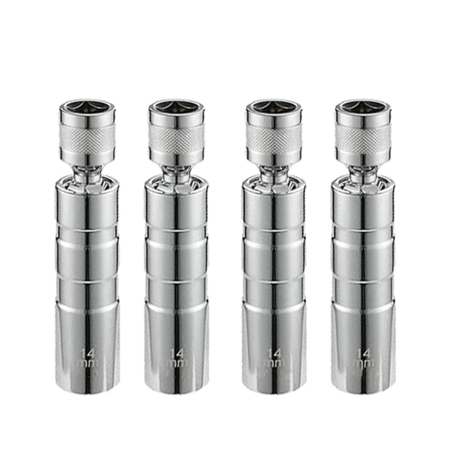 Strumento per La Rimozione della Candela Accensione 14Mm Presa Magnetica per Candela Chiave Girevole Sottile per Presa A Parete Auto Chiavi Le Candele