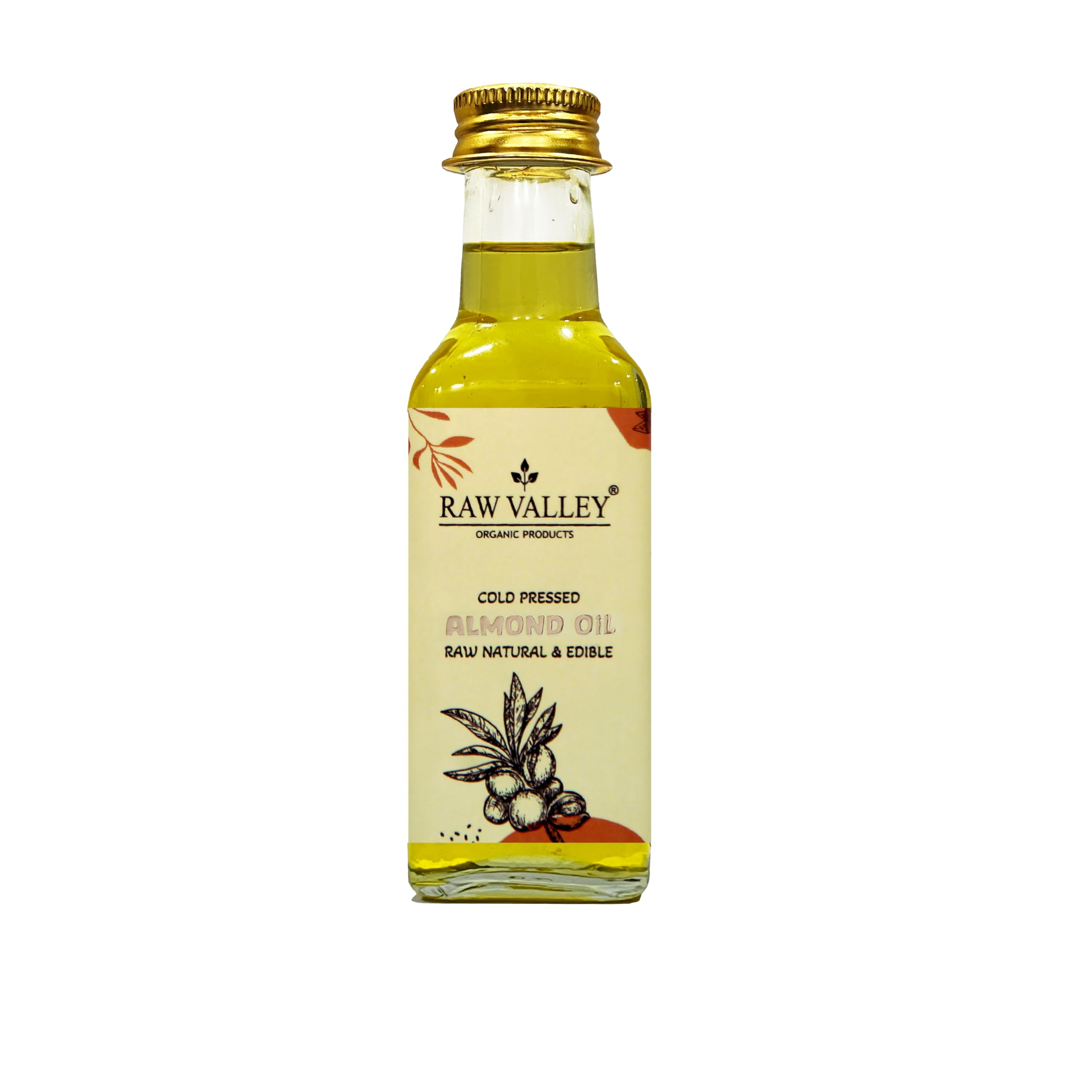 RAW VALLEY Cold Pressed Sweet Almond Oil 100% Pure Natural Organic Edible For Cooking, Skin & Hair (250ml) (B0CGSQWQ5P) Amazon Price History, Amazon Price Tracker