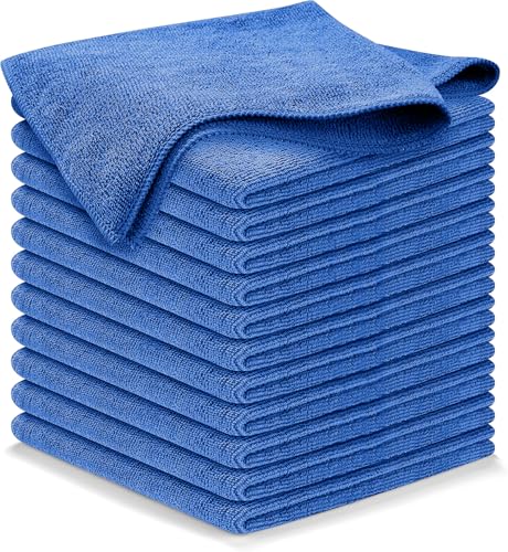 USANOOKS Premium 300GSM Microfiber Cleaning Cloth - 12.5x12.5 High Performance - 1200 Washes Ultra Absorbent Microfiber Towels for Cars Undercarriage Rims & Engine Bay Cleaning - Microfiber Cloth