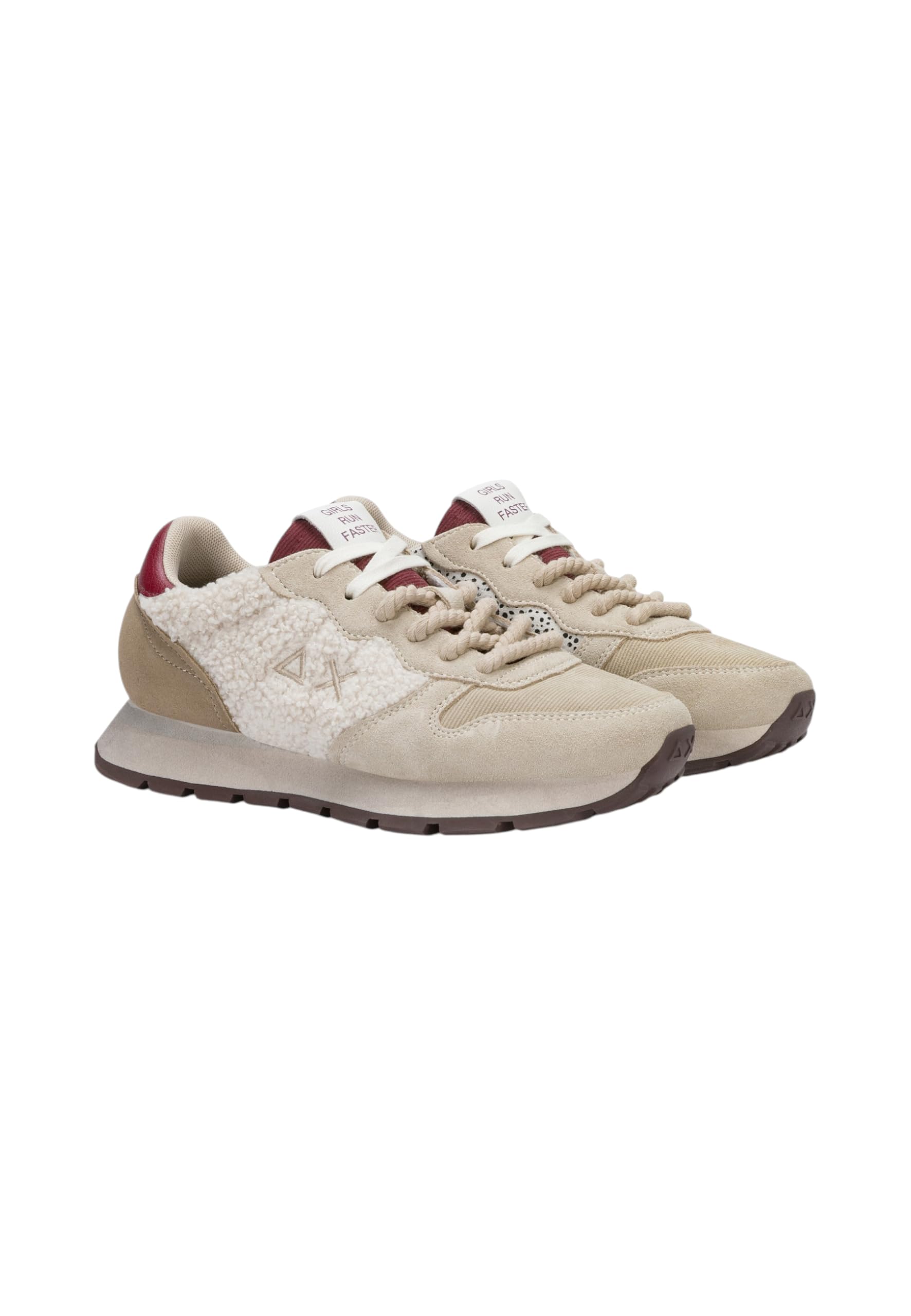 SUN68 Donna Sneakers Basse Pelle Z46208