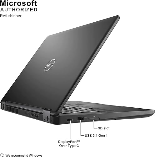 Miniatura 5 de Dell Laptop Latitude 5490 Business Laptop de 14 pulgadas FHD (1920 x 1080), Intel Core i7-8650U, caché de 8M, hasta 4.20 GHz, SSD de 960 GB, 16 GB