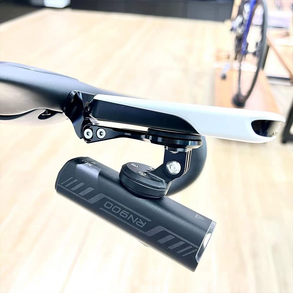 Cestbon Supporto da bici per Garmin Edge Wahoo Elemnt Combo Mount per Trek Madone (non XXX) Emonda Bontrager RSL VR-C MTB Aero VR-CF manubrio integrato e stelo Blendr