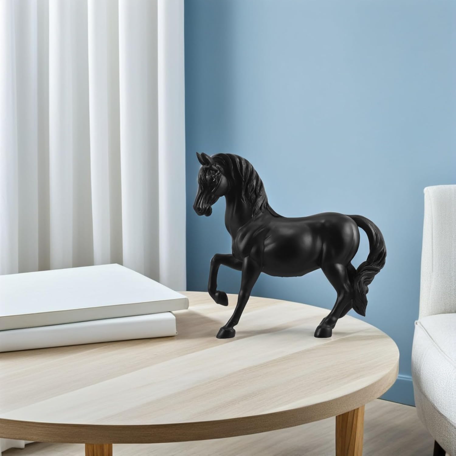 Year of The Horse Piggy Bank Resin Coin Saving Jar Artistic Money Bank Chinese Zodiac 2026 Money Storage for New Year Celebration and Home Décor