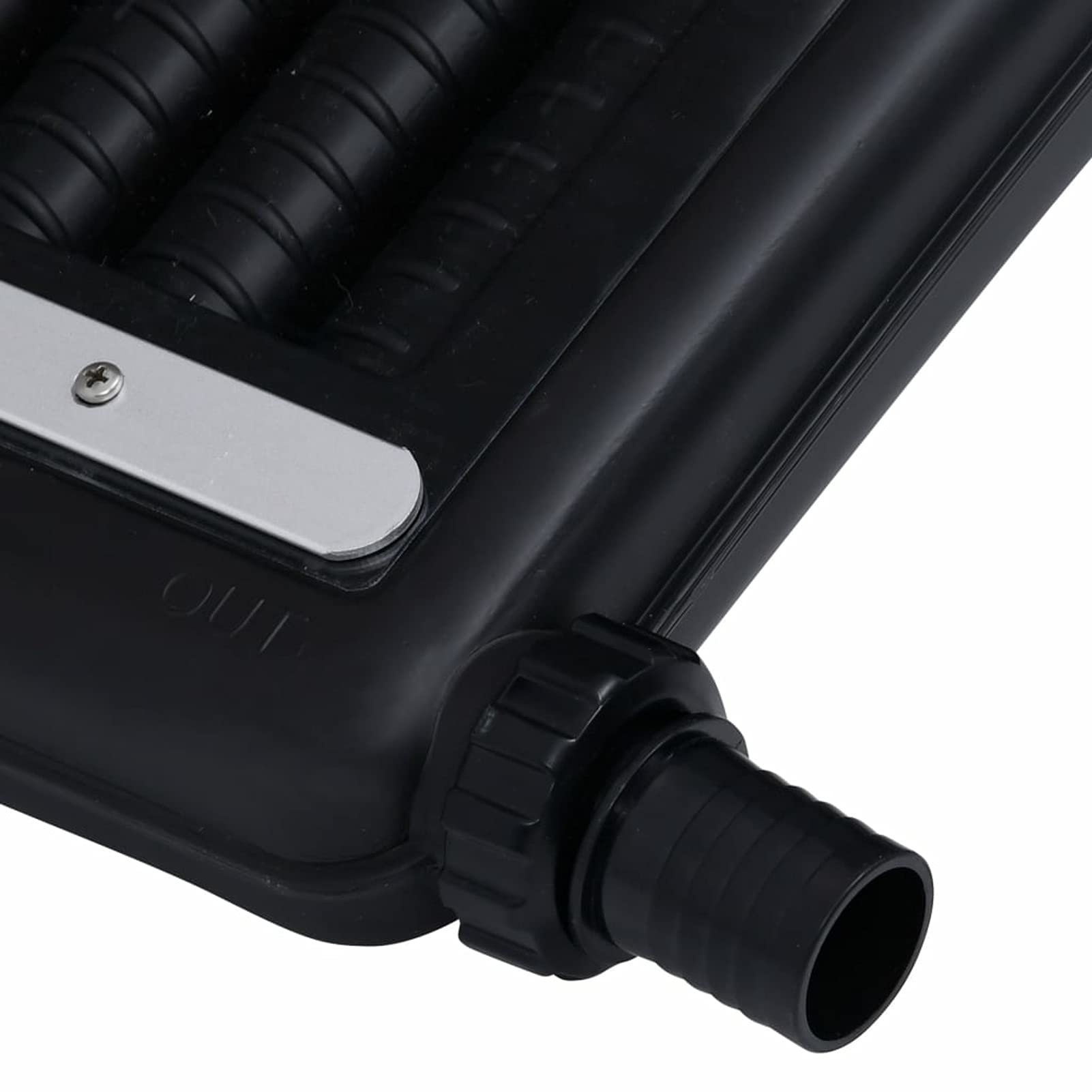 Leepesx Panneau de Chauffage Solaire de Piscine Système de Chauffage Extérieur Panneau de Chauffage Solaire de Piscine courbé 110x65 cm